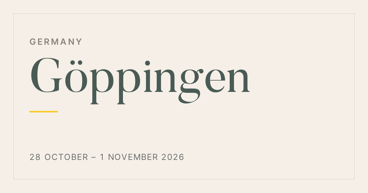 Bewegen Conference, Germany