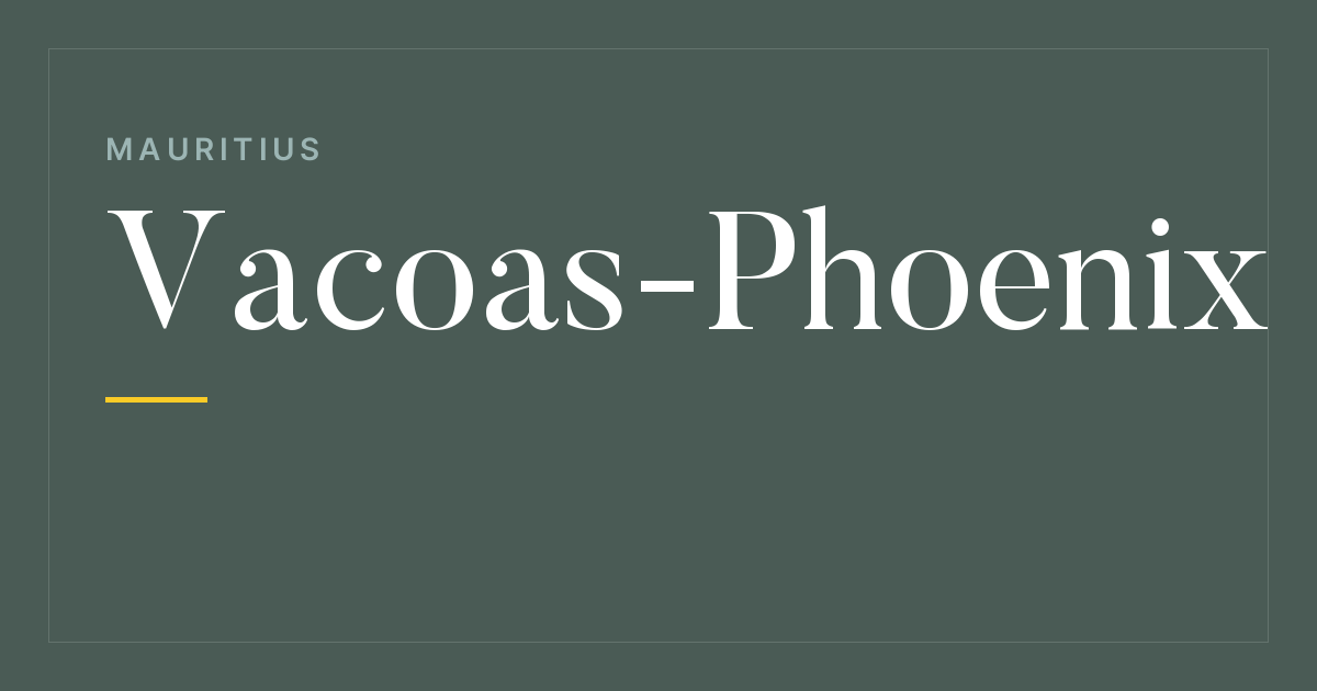 Vacoas Assembly of God, Mauritius